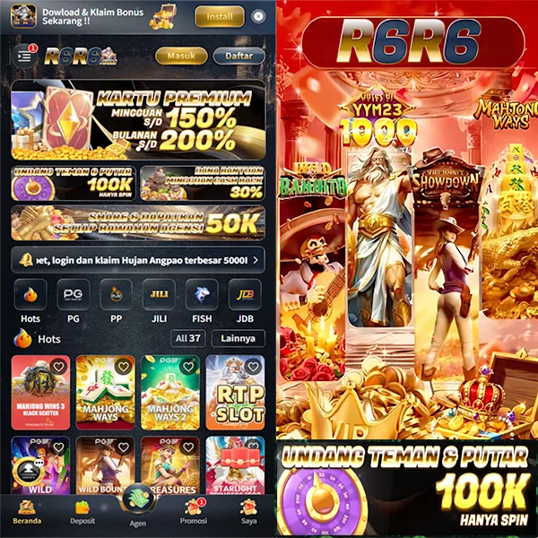 R6R6 Login Resmi APK 2026